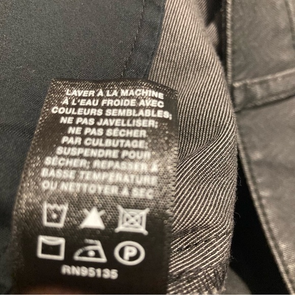 LAFAYETTE 148 Sz 20W Subtle Chevron Pattern Tapered Leg Trouser Pants - Picture 8 of 10